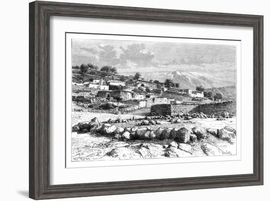 Mount Hermon, Syria, 1895-Armand Kohl-Framed Giclee Print