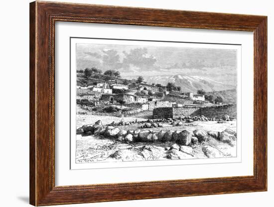 Mount Hermon, Syria, 1895-Armand Kohl-Framed Giclee Print