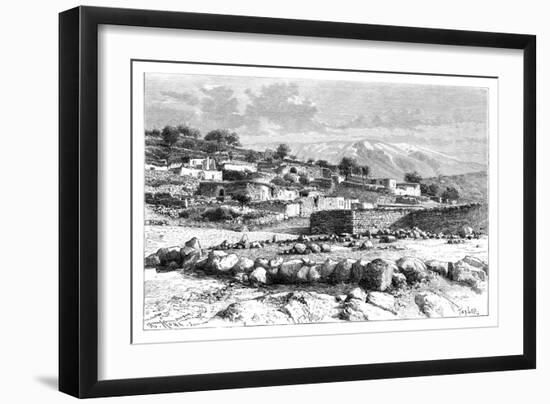 Mount Hermon, Syria, 1895-Armand Kohl-Framed Giclee Print