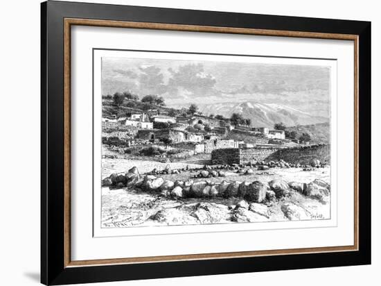 Mount Hermon, Syria, 1895-Armand Kohl-Framed Giclee Print