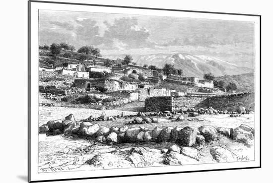 Mount Hermon, Syria, 1895-Armand Kohl-Mounted Giclee Print