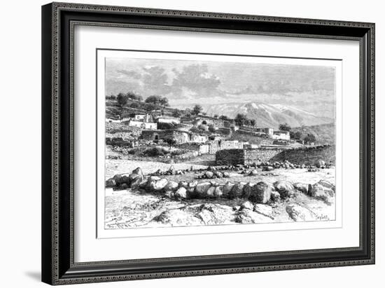 Mount Hermon, Syria, 1895-Armand Kohl-Framed Giclee Print