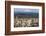 Mount Hood Looms over Downtown Portland, Oregon, USA-Chuck Haney-Framed Photographic Print