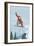 Mount Hood, Oregon, Snowboarder Jumping-Lantern Press-Framed Art Print