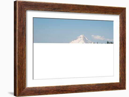 Mount Hood over Timothy Lake-Erin Berzel-Framed Photographic Print