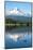 Mount Hood, part of the Cascade Range, perfectly reflected in the still waters of Trillium Lake, Or-Martin Child-Mounted Photographic Print