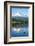 Mount Hood, part of the Cascade Range, perfectly reflected in the still waters of Trillium Lake, Or-Martin Child-Framed Photographic Print