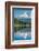 Mount Hood, part of the Cascade Range, perfectly reflected in the still waters of Trillium Lake, Or-Martin Child-Framed Photographic Print