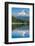 Mount Hood, part of the Cascade Range, perfectly reflected in the still waters of Trillium Lake, Or-Martin Child-Framed Photographic Print