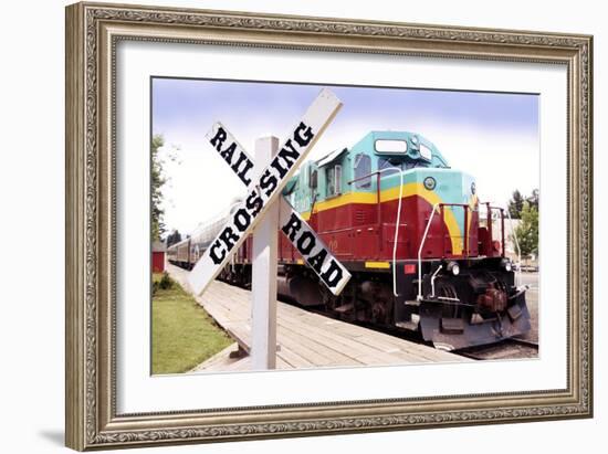 Mount Hood Railroad-Tony Craddock-Framed Photographic Print