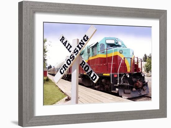 Mount Hood Railroad-Tony Craddock-Framed Photographic Print