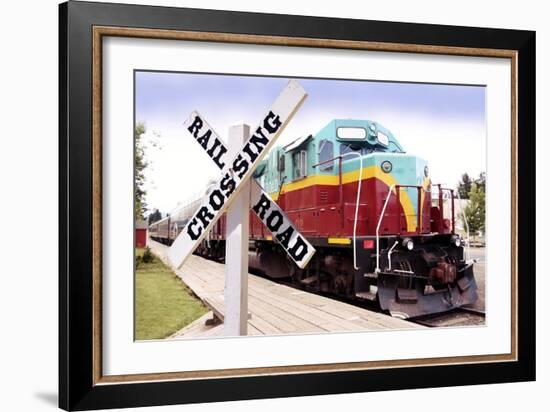 Mount Hood Railroad-Tony Craddock-Framed Photographic Print
