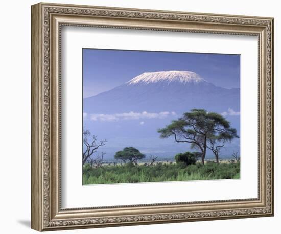 Mount Kilimanjaro, Amboseli National Park, Kenya-Art Wolfe-Framed Photographic Print