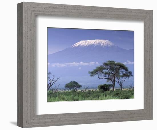 Mount Kilimanjaro, Amboseli National Park, Kenya-Art Wolfe-Framed Photographic Print