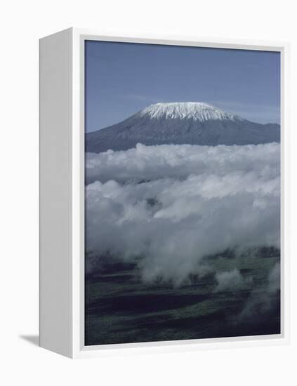 Mount Kilimanjaro, Kenya, East Africa, Africa-Robert Harding-Framed Premier Image Canvas