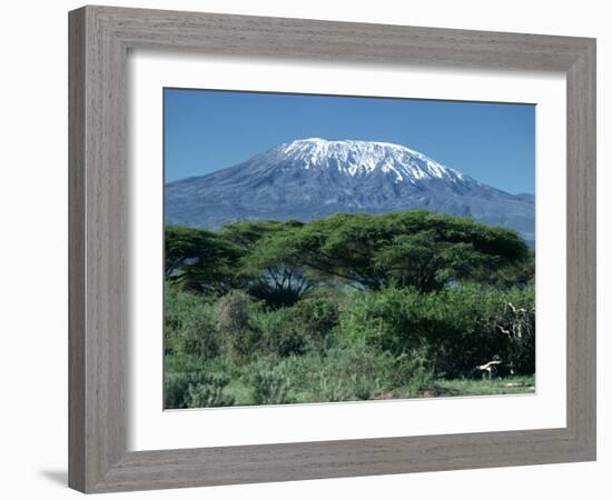 Mount Kilimanjaro, Tanzania, East Africa, Africa-Sassoon Sybil-Framed Photographic Print