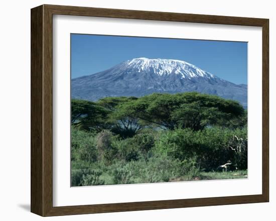 Mount Kilimanjaro, Tanzania, East Africa, Africa-Sassoon Sybil-Framed Photographic Print