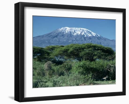 Mount Kilimanjaro, Tanzania, East Africa, Africa-Sassoon Sybil-Framed Photographic Print