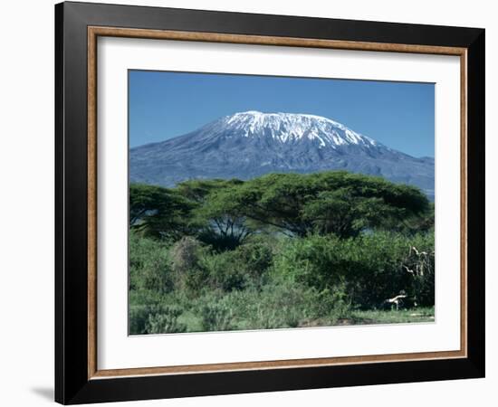 Mount Kilimanjaro, Tanzania, East Africa, Africa-Sassoon Sybil-Framed Photographic Print