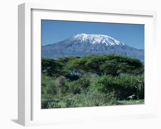 Mount Kilimanjaro, Tanzania, East Africa, Africa-Sassoon Sybil-Framed Photographic Print