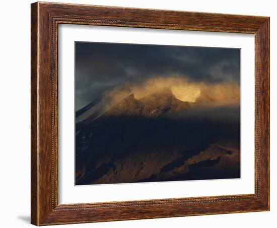 Mount Kilimanjaro, UNESCO World Heritage Site, Tanzania, East Africa, Africa-Groenendijk Peter-Framed Photographic Print