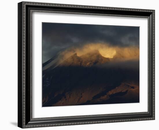 Mount Kilimanjaro, UNESCO World Heritage Site, Tanzania, East Africa, Africa-Groenendijk Peter-Framed Photographic Print