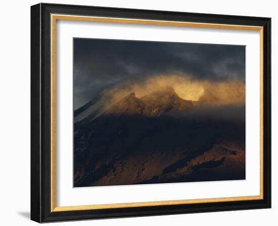 Mount Kilimanjaro, UNESCO World Heritage Site, Tanzania, East Africa, Africa-Groenendijk Peter-Framed Photographic Print