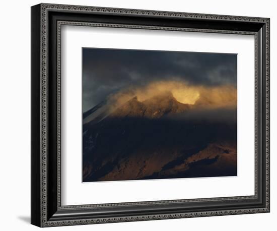 Mount Kilimanjaro, UNESCO World Heritage Site, Tanzania, East Africa, Africa-Groenendijk Peter-Framed Photographic Print