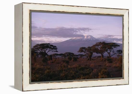 Mount Kilimanjaro-DLILLC-Framed Premier Image Canvas