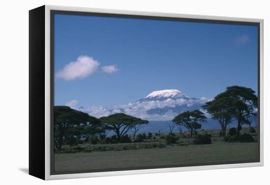 Mount Kilimanjaro-DLILLC-Framed Premier Image Canvas