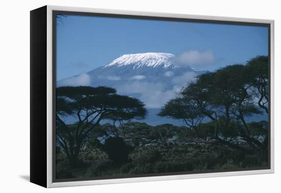 Mount Kilimanjaro-DLILLC-Framed Premier Image Canvas