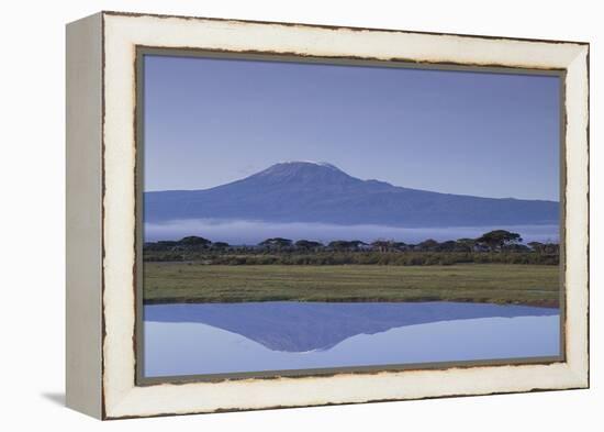 Mount Kilimanjaro-DLILLC-Framed Premier Image Canvas