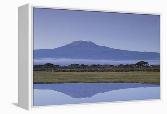 Mount Kilimanjaro-DLILLC-Framed Premier Image Canvas