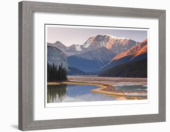 Mount Kitchener Reflection-Donald Paulson-Framed Giclee Print