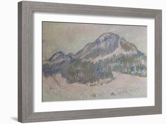 Mount Kolsaas in Norway, 1895-Claude Monet-Framed Giclee Print