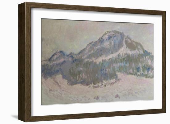 Mount Kolsaas in Norway, 1895-Claude Monet-Framed Giclee Print