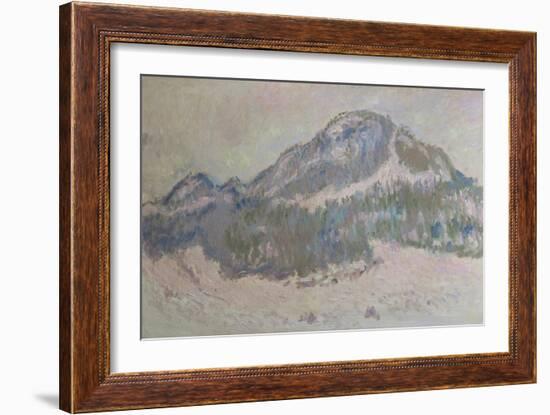 Mount Kolsaas in Norway, 1895-Claude Monet-Framed Giclee Print