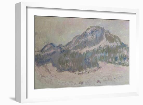 Mount Kolsaas in Norway, 1895-Claude Monet-Framed Giclee Print