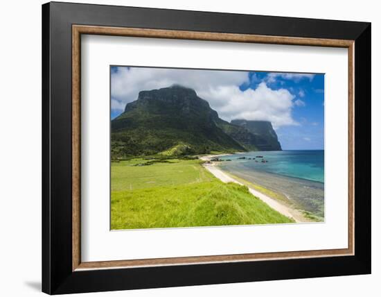 Mount Lidgbird and Mount Gower-Michael Runkel-Framed Photographic Print