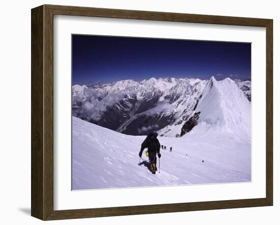 Mount Manaslu, Nepal-null-Framed Photographic Print