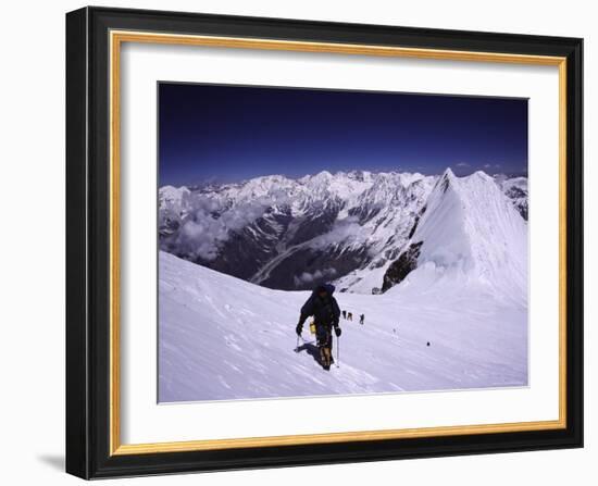 Mount Manaslu, Nepal-null-Framed Photographic Print