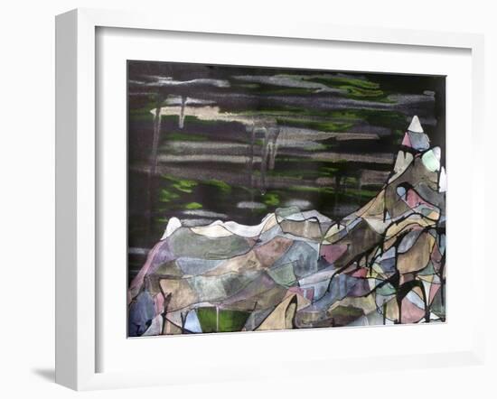 Mount Marcus Baker-Lauren Moss-Framed Giclee Print