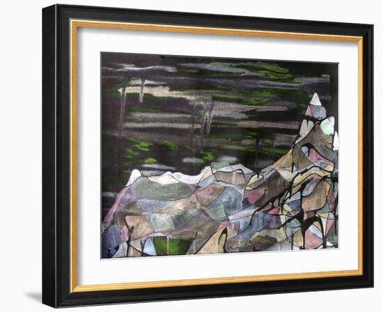 Mount Marcus Baker-Lauren Moss-Framed Giclee Print