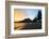 Mount Maunganui Sunset, Tauranga, North Island, New Zealand, Pacific-Matthew Williams-Ellis-Framed Photographic Print