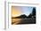 Mount Maunganui Sunset, Tauranga, North Island, New Zealand, Pacific-Matthew Williams-Ellis-Framed Photographic Print