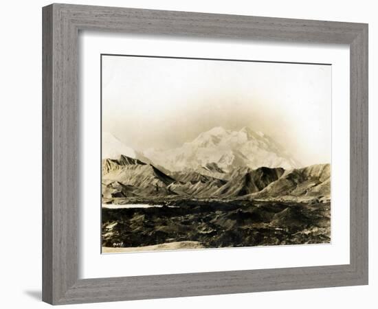 Mount McKinley, 20,300 Ft., 1924-Asahel Curtis-Framed Giclee Print