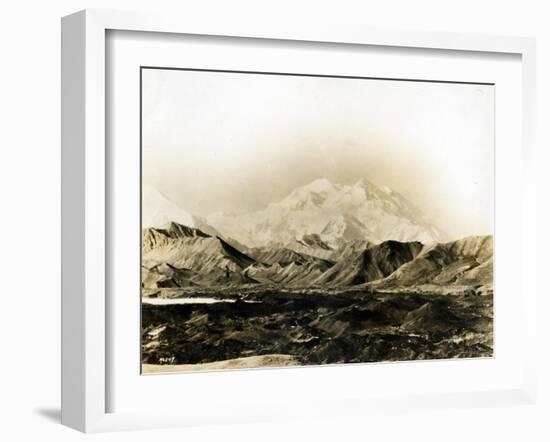 Mount McKinley, 20,300 Ft., 1924-Asahel Curtis-Framed Giclee Print