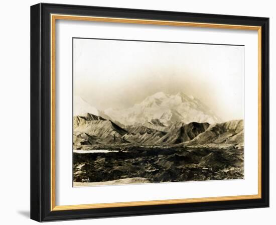 Mount McKinley, 20,300 Ft., 1924-Asahel Curtis-Framed Giclee Print