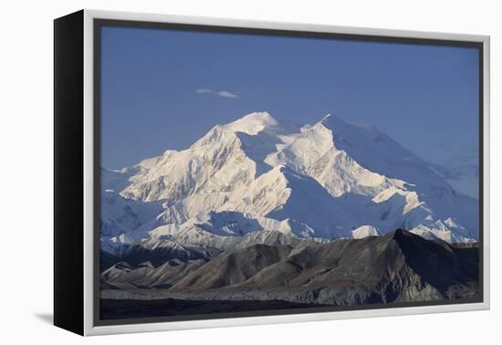Mount McKinley, Denali National Park, Alaska, USA-Gerry Reynolds-Framed Premier Image Canvas
