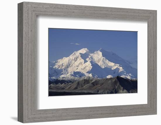 Mount McKinley, Denali National Park, Alaska, USA-Gerry Reynolds-Framed Photographic Print